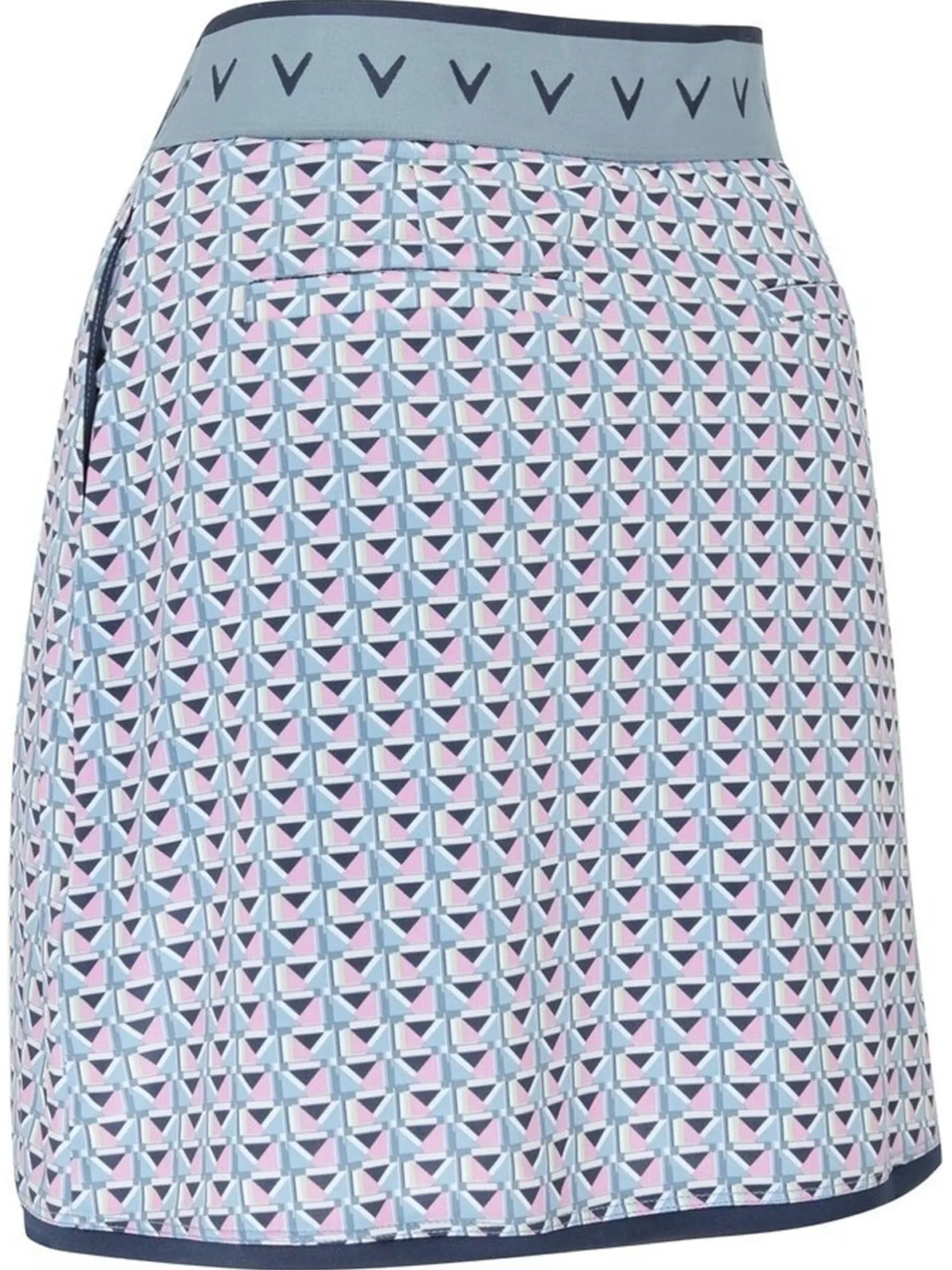 Women Callaway Women's Chev Geo 17-Inch Wrap Skort - Flint Stone
