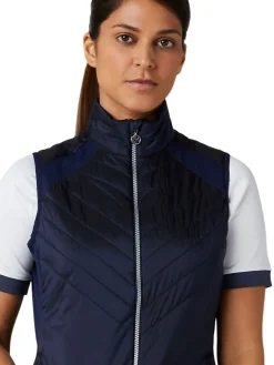 Women Callaway Women's Chev Primaloft Vest - Peacoat