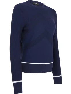 Women Callaway Women's Chev Sweater - Peacoat