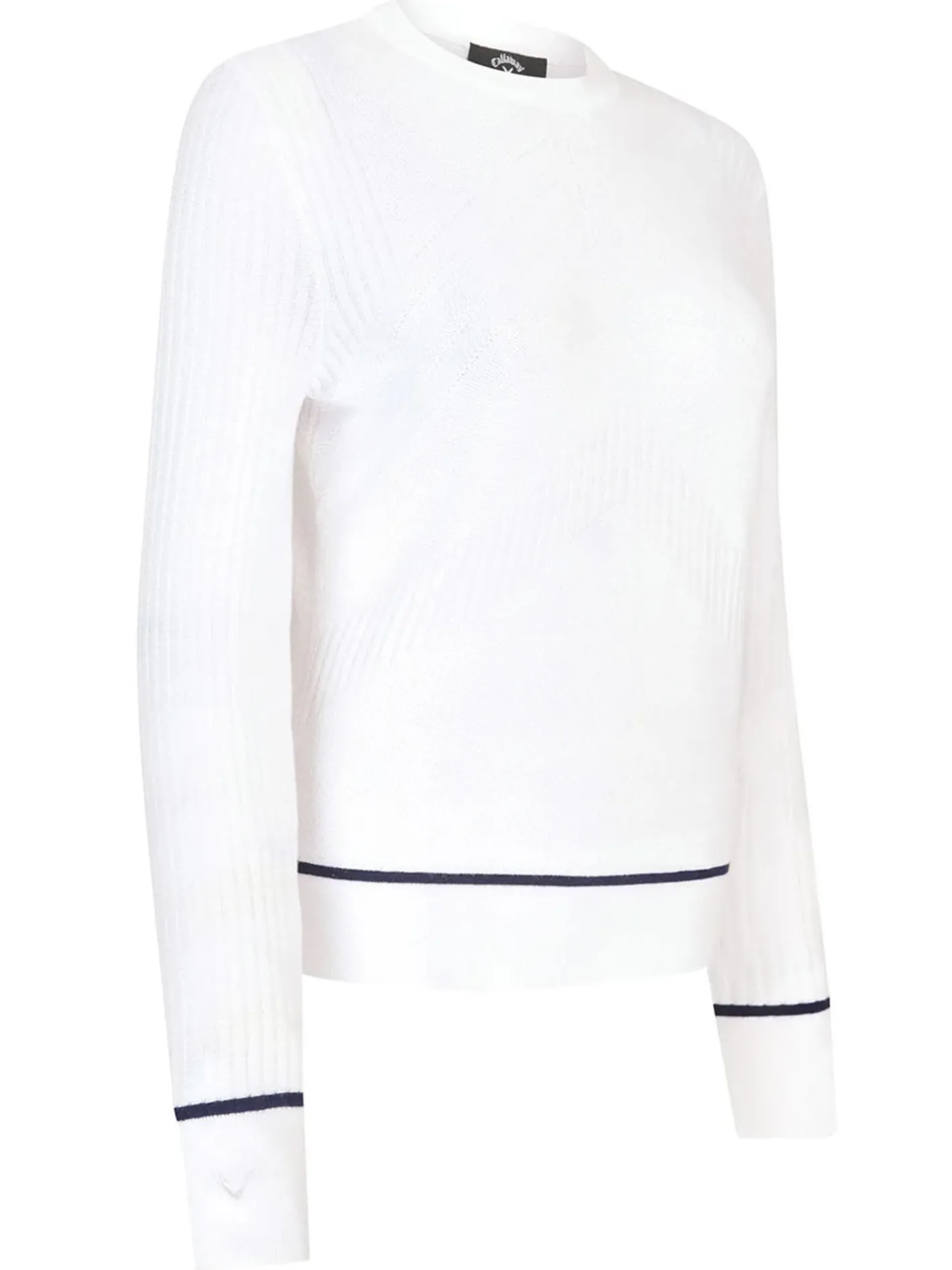 Women Callaway Women's Chev Sweater - Brilliant White