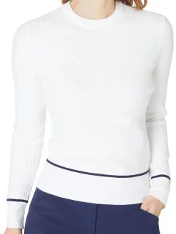 Women Callaway Women's Chev Sweater - Brilliant White