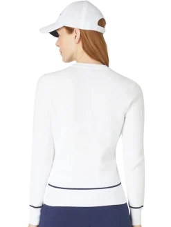 Women Callaway Women's Chev Sweater - Brilliant White