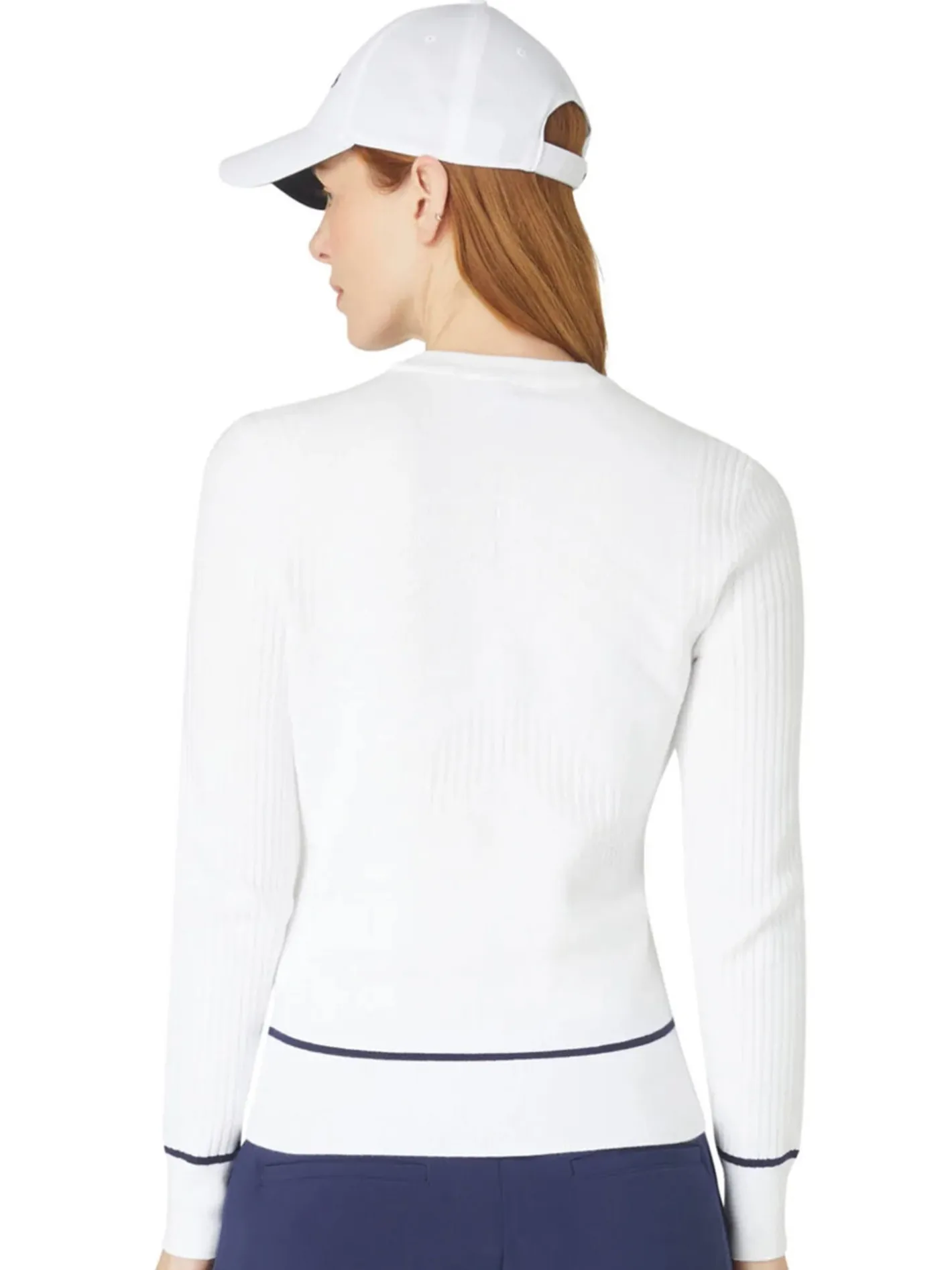 Women Callaway Women's Chev Sweater - Brilliant White