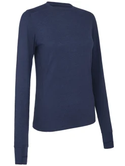 Women Callaway Women's Crew Neck Base Layer - True Navy Heather