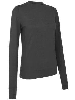 Women Callaway Women's Crew Neck Base Layer - Ebony Heather