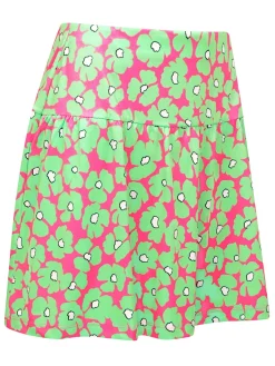 Women Callaway Women's Floral 17-Inch Skort - Cheeky Pink