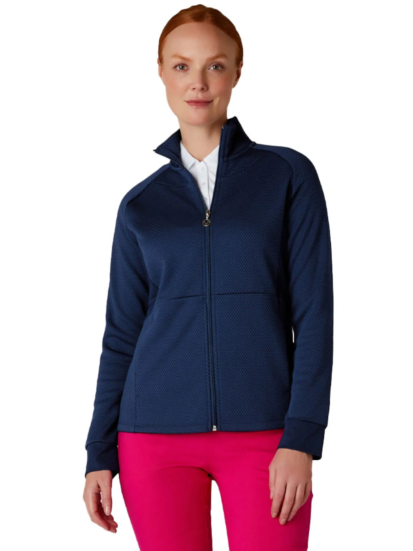 Women Callaway Women's Hex Fleece - Peacoat