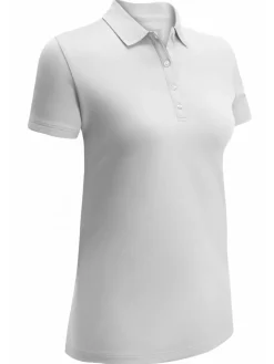 Women Callaway Women's SwingTech Solid Polo - Bright White