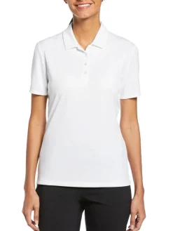 Women Callaway Women's Tournament Polo - Bright White
