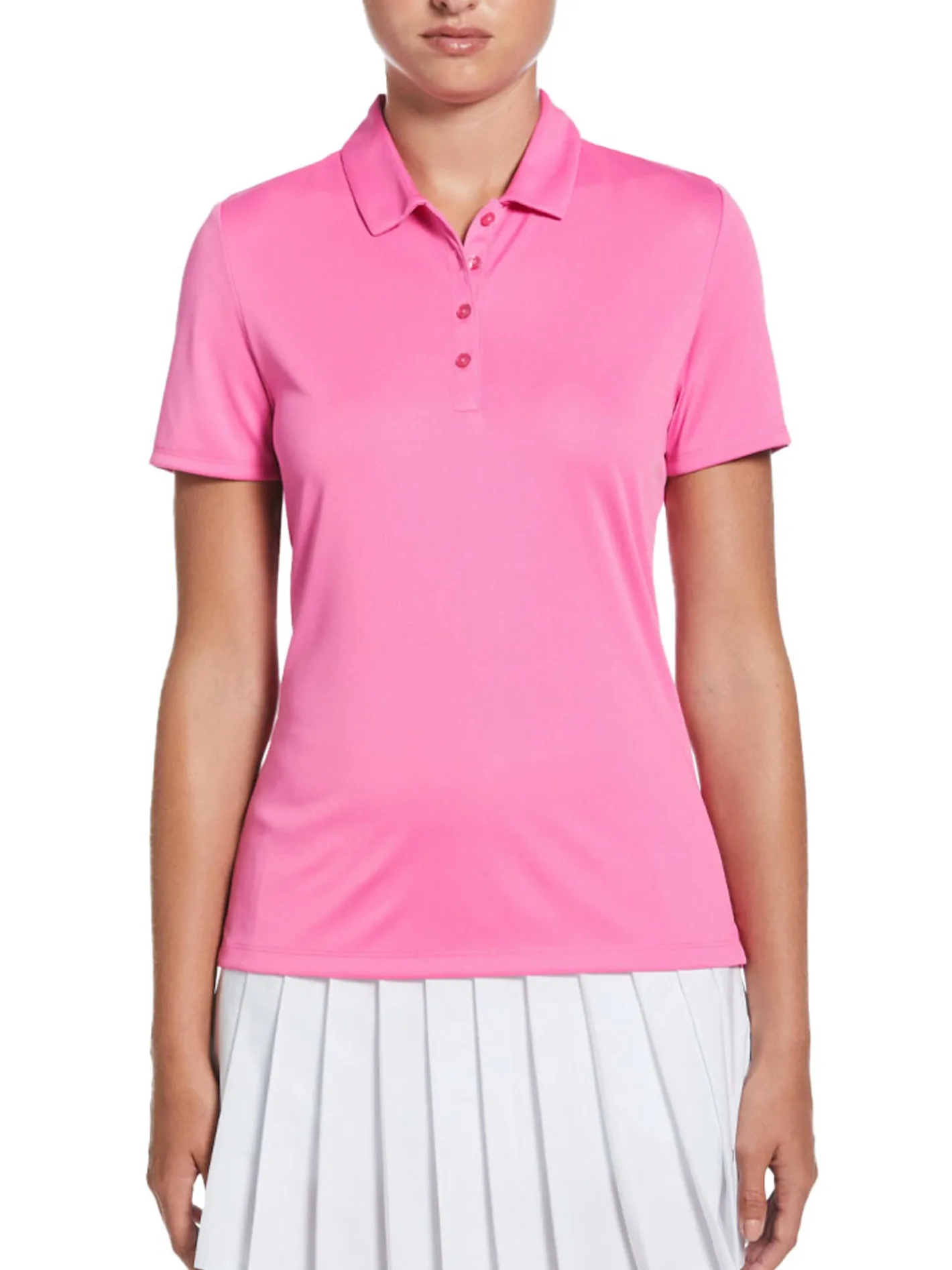 Women Callaway Women's Tournament Polo - Cheeky Pink