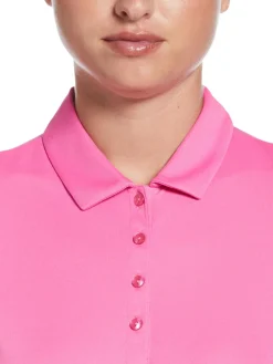 Women Callaway Women's Tournament Polo - Cheeky Pink