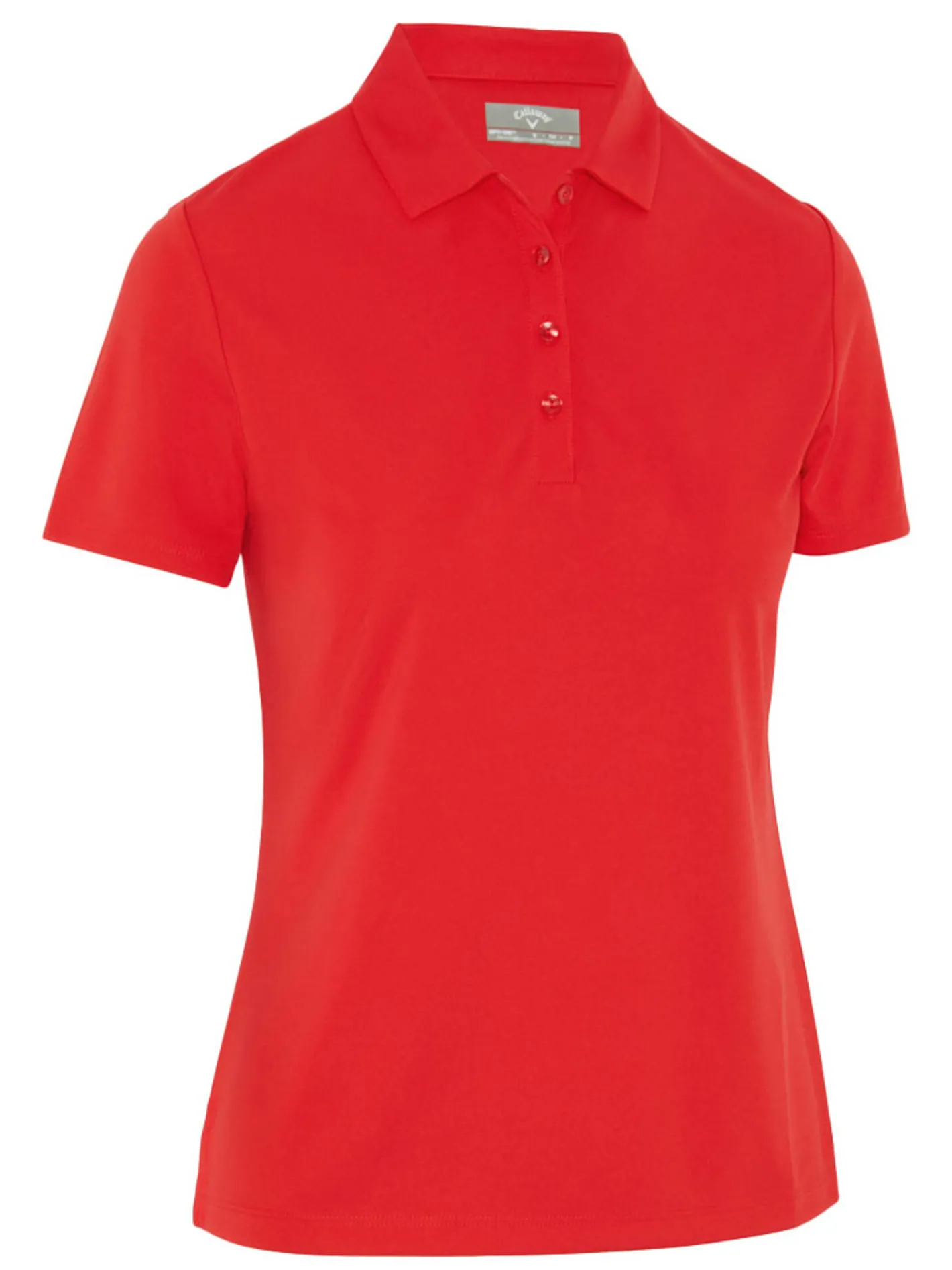 Women Callaway Women's Tournament Polo - True Red