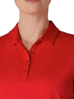 Women Callaway Women's Tournament Polo - True Red