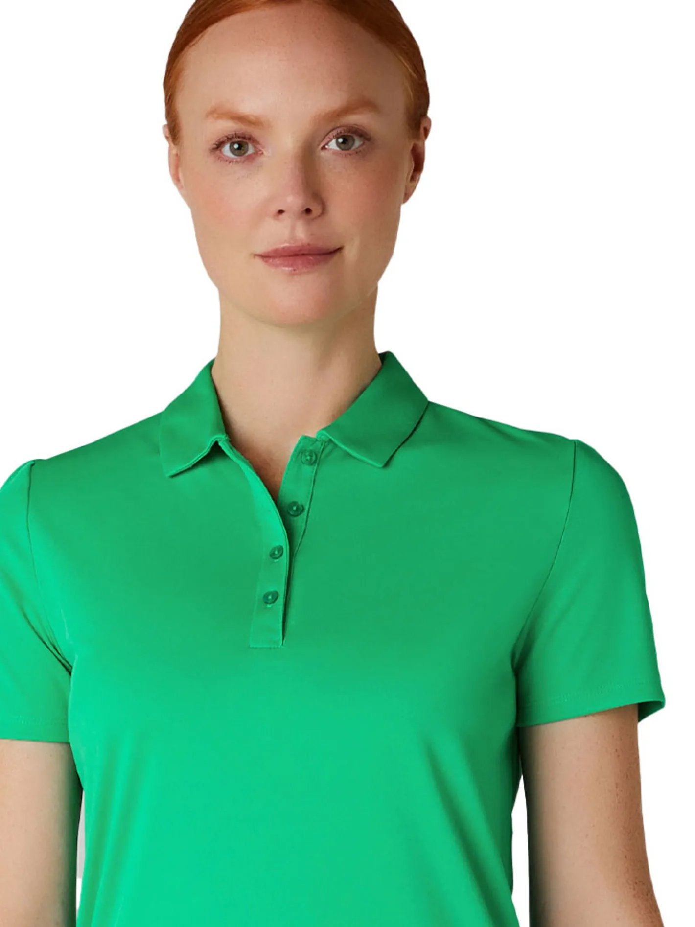 Women Callaway Women's Tournament Polo - Holly Green