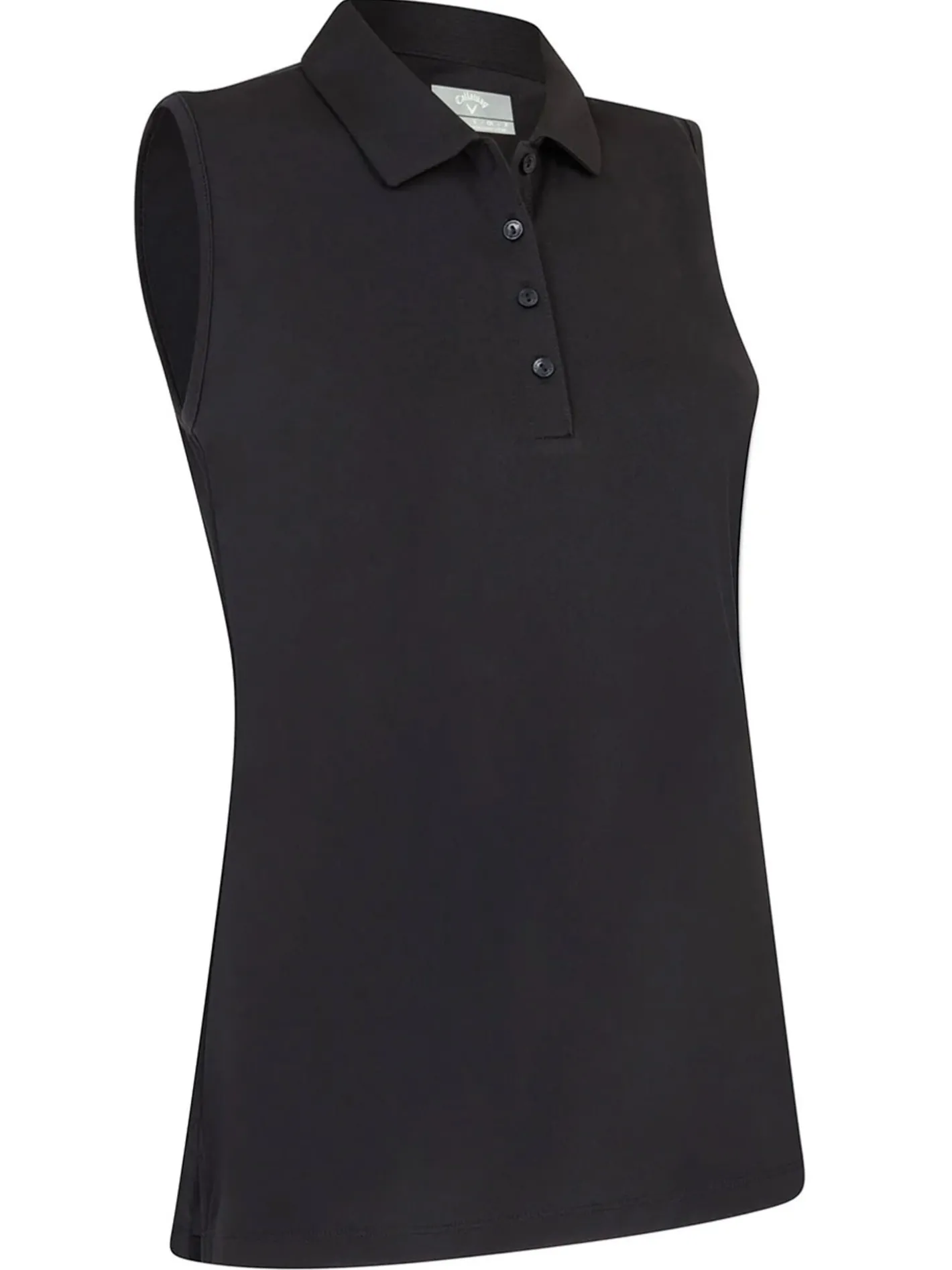 Women Callaway Women's Tournament Sleeveless Polo - Caviar