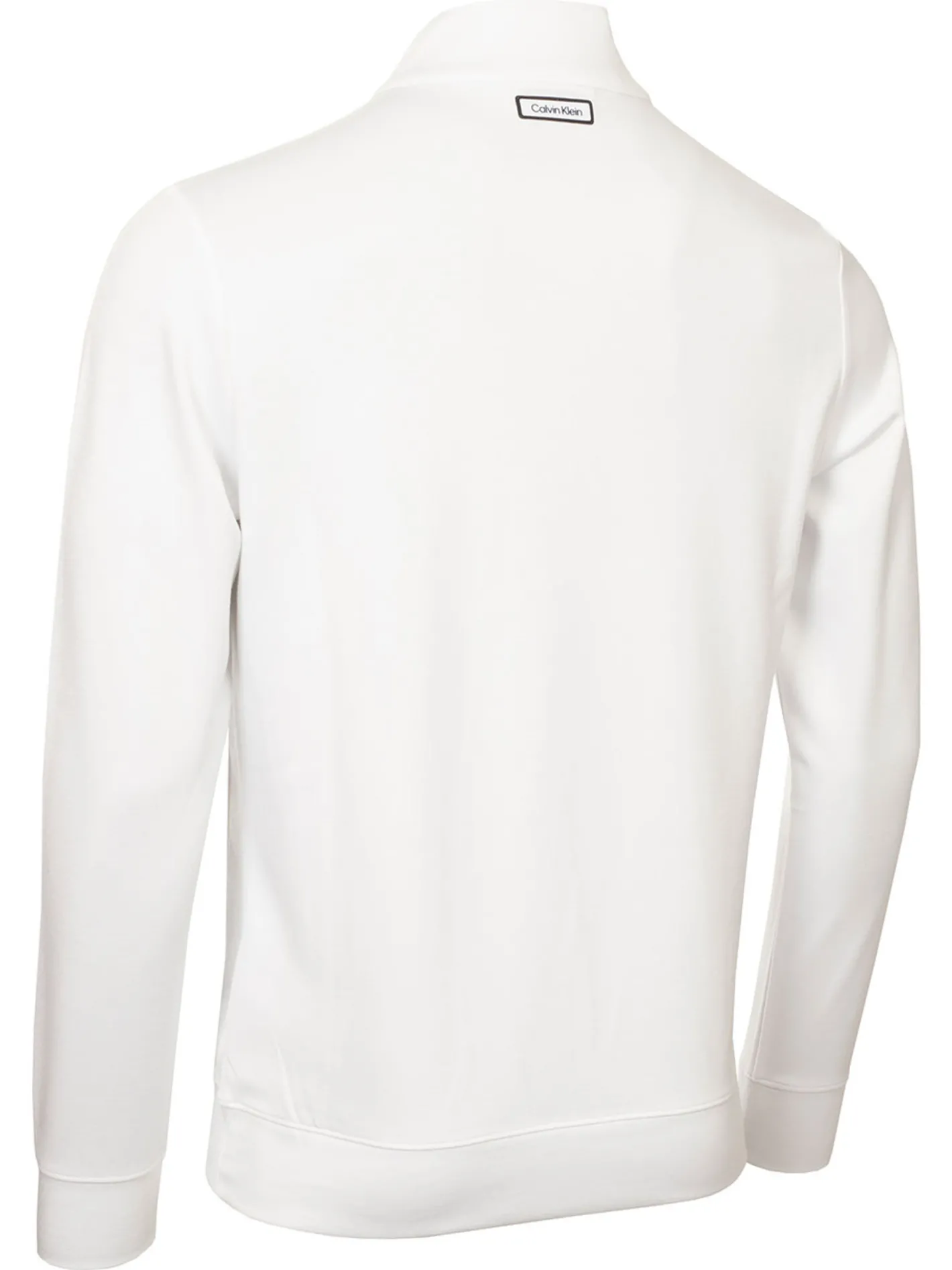 Calvin Klein Concord Half Zip Sweater - White