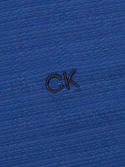 Calvin Klein Whisper Polo Shirt - Royal