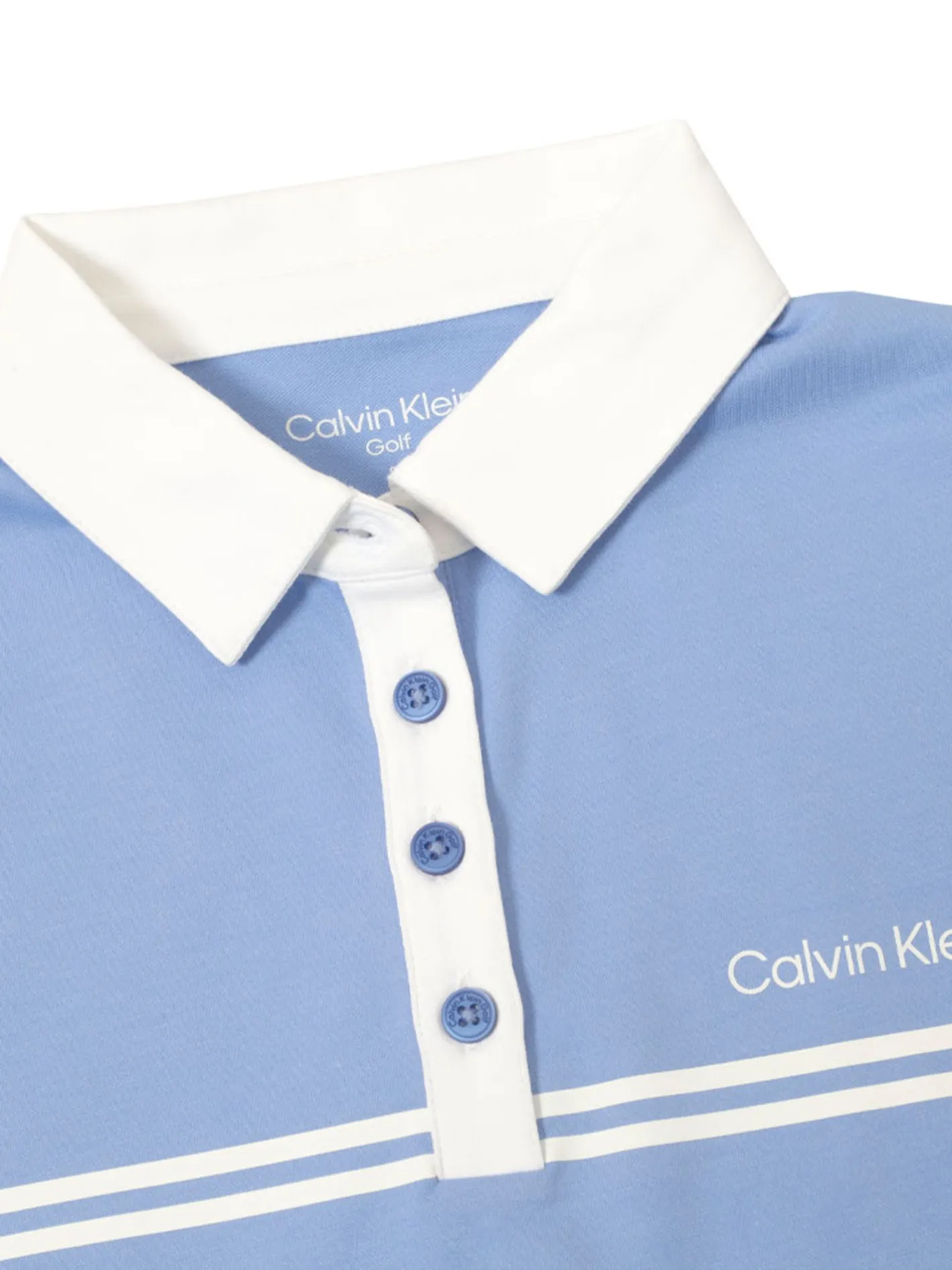 Women Calvin Klein Womens Bellevue Polo Shirt - Cornflower Blue