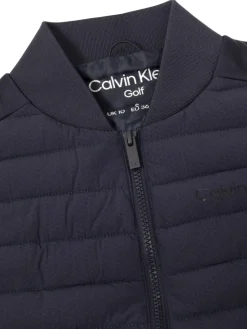 Women Calvin Klein Womens Beryline Hybrid Gilet - Navy