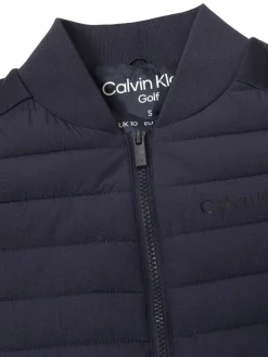 Women Calvin Klein Womens Beryline Hybrid Jacket - Navy
