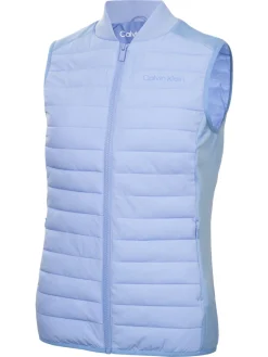 Women Calvin Klein Womens Beryline Hybrid Gilet - Cornflower Blue