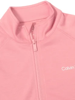 Women Calvin Klein Womens Blanco Full Zip Jacket - Powder Pink