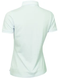 Women Calvin Klein Womens Brightmeadow Polo Shirt - Light Jade