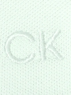 Women Calvin Klein Womens Brightmeadow Polo Shirt - Light Jade