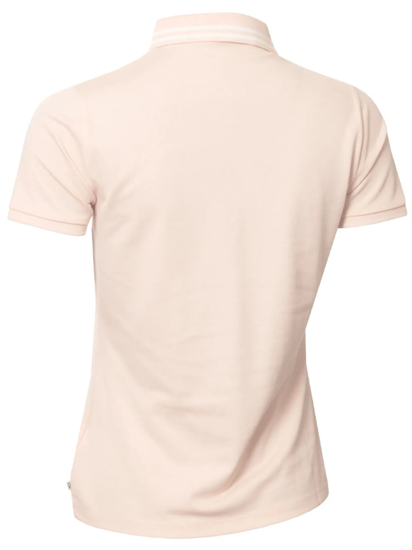 Women Calvin Klein Womens Brightmeadow Polo Shirt - Shell Pink