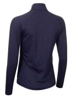 Women Calvin Klein Womens Dakota Quarter Zip Top - Navy