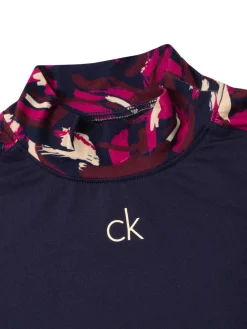 Women Calvin Klein Womens Halsey Baselayer - Navy