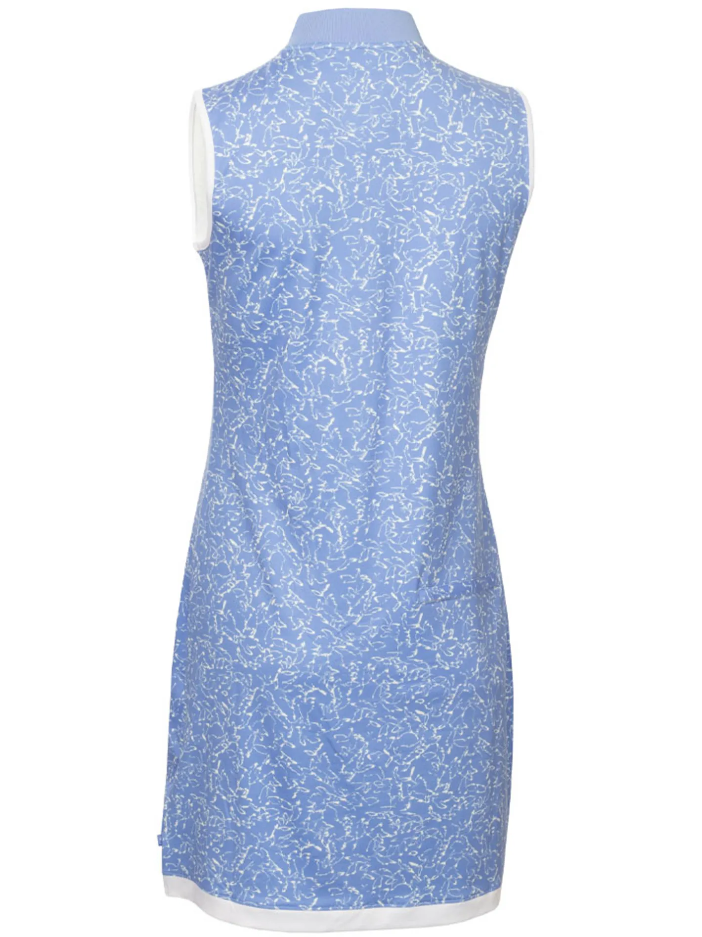 Women Calvin Klein Womens Harmony Printed Dress - Cornflower Blue