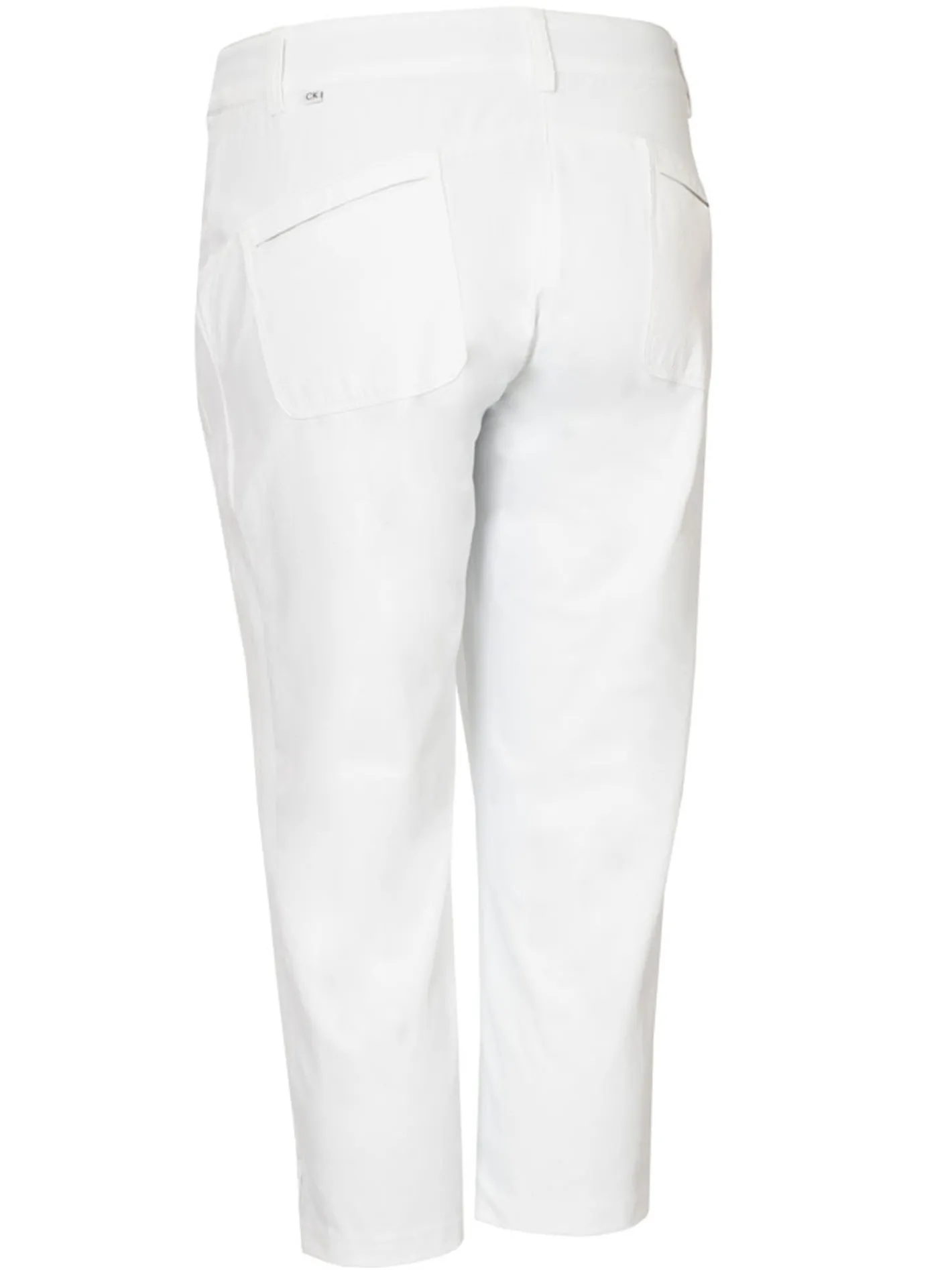Women Calvin Klein Womens Isabel Capri Trouser - White