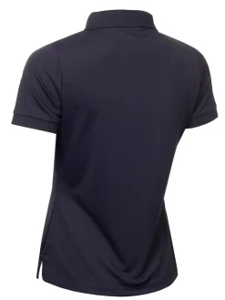 Women Calvin Klein Womens Layla Short Sleeve Polo - Navy