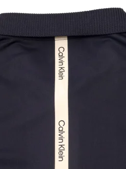 Women Calvin Klein Womens Mila Long Sleeve Polo - Navy