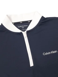 Women Calvin Klein Womens Monroe Short Sleeve Dress - Navy