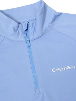 Women Calvin Klein Womens San Marco's 1/4-Zip - Cornflower Blue