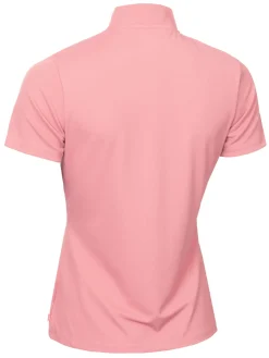 Women Calvin Klein Womens Tattler Mock Neck Top - Powder Pink