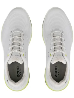 Ecco M LT1 Golf Shoes - White/Lime