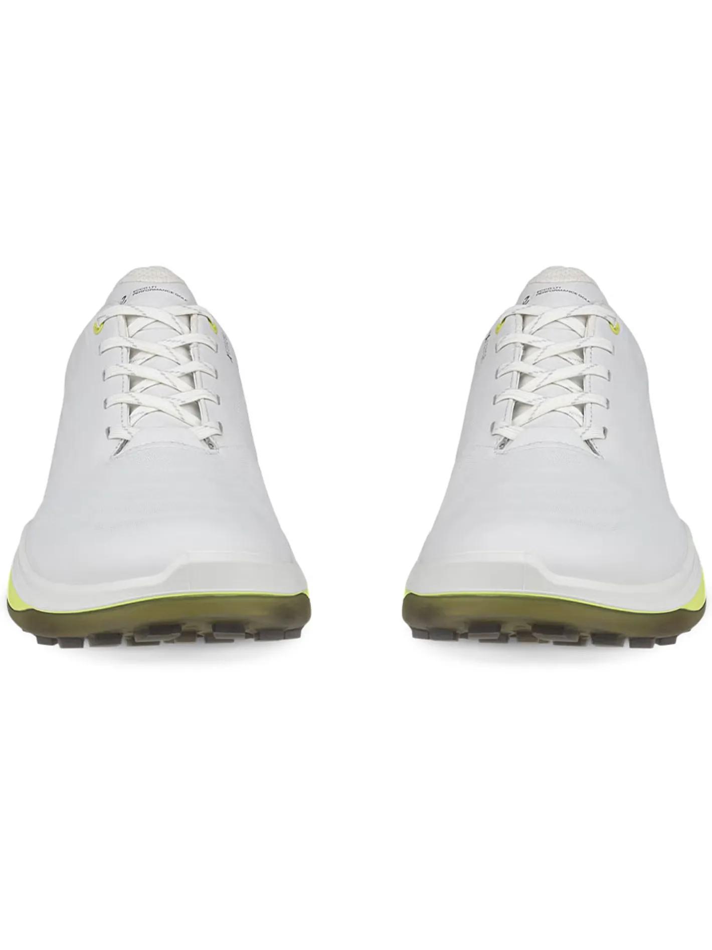 Ecco M LT1 Golf Shoes - White/Lime