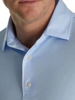 FootJoy Long Sleeve Sun Protection Polo - Sky