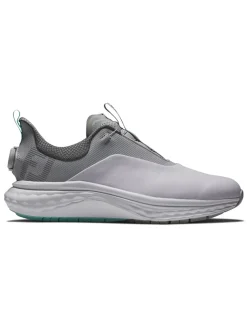 FootJoy Quantum BOA Golf Shoes - White/Grey