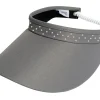 Glove It Bling Crystal Coil Visor - Grey
