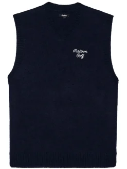 Malbon Domenica Vest - Navy