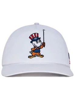 Malbon Eagle Buckets Nylon Rope Hat