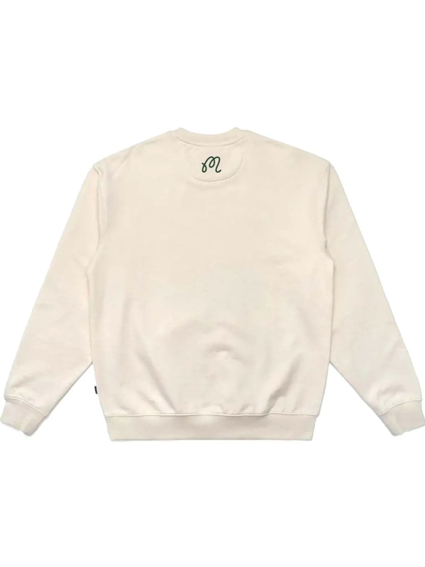 Malbon Evergreen Tiger Buckets Crewneck Sweatshirt - Natural