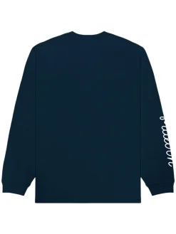 Malbon Gorse Long Sleeve Tee - Navy
