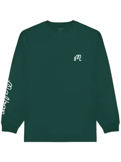 Malbon Gorse Long Sleeve Tee - Forest