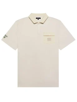 Malbon Jovis Solid Polo - Ivory