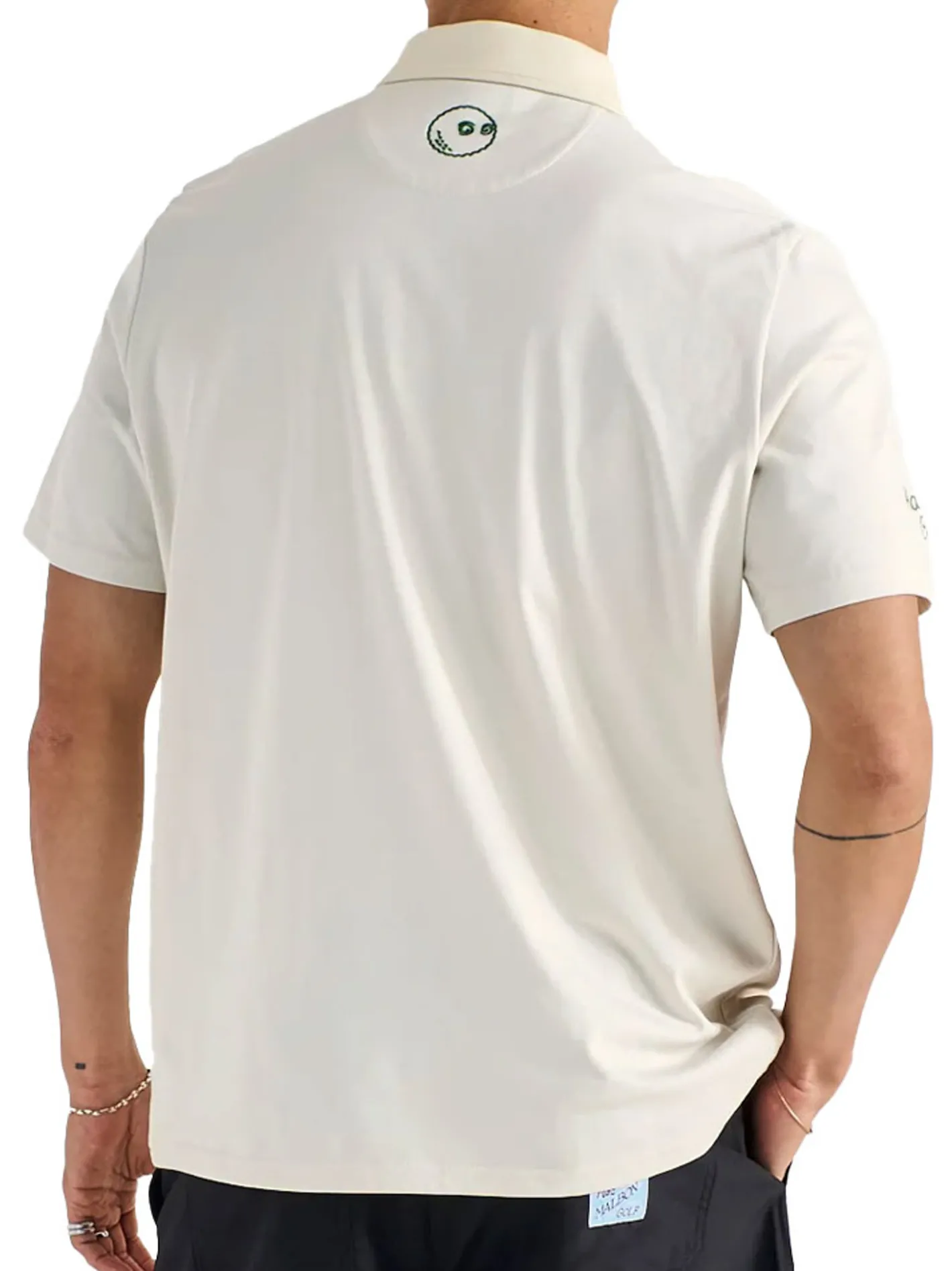 Malbon Jovis Solid Polo - Ivory